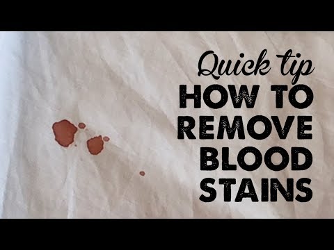 जीन्स पर लगे खून के निशान हटाएँ (Remove Blood Stains from Jeans)