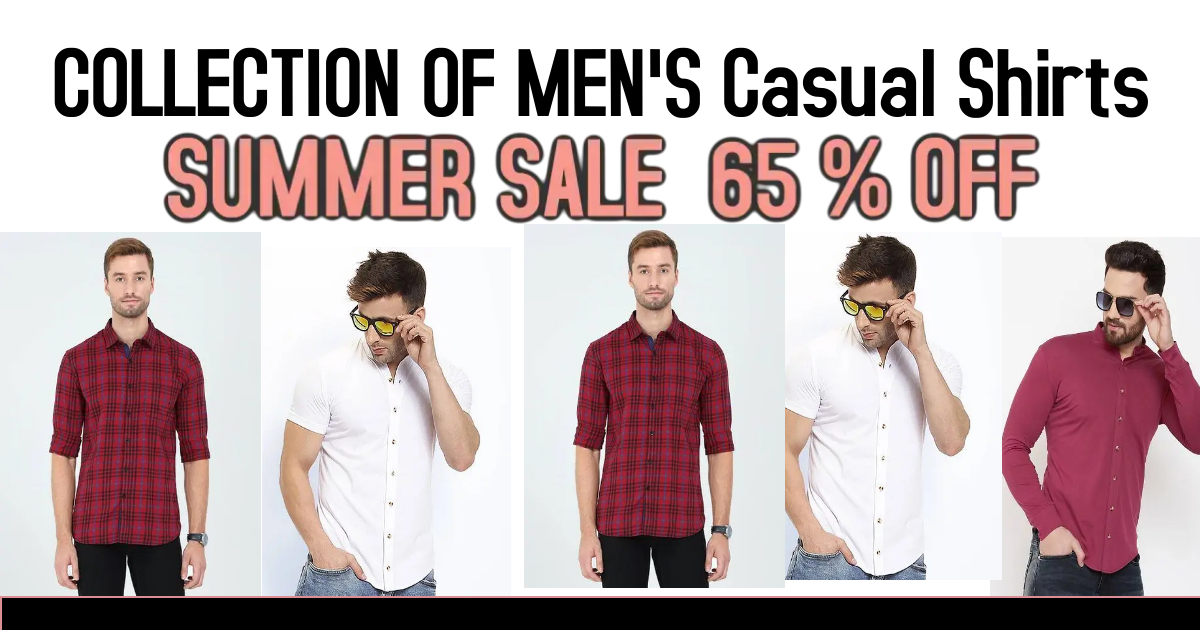 Collection Of Men’s Casual Shirts In India – Adbook